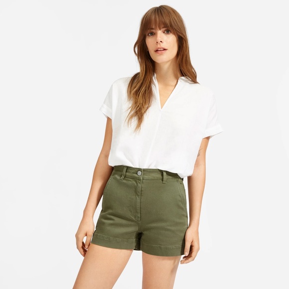 Everlane Pants - Everlane The Cotton Twill Short